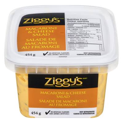 Ziggys salade mcrni from 454g