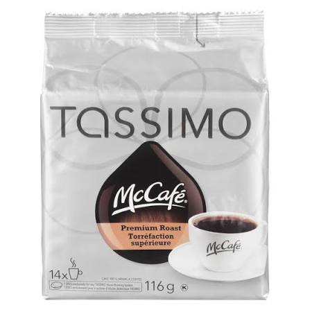 TASSIMO McCAFE PREMIUM 14UN