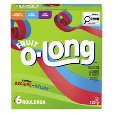 Fruit olong 3 saveurs 128g