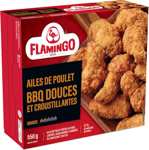 Flamingo ailes bbq douces croust 550g