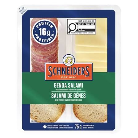 Schn Collat Salami Gene 75G