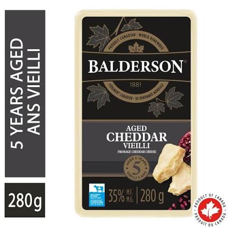 Balderson Cheddar 5 Ans 280G