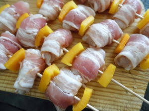 Brochette Poulet Bacon Kg