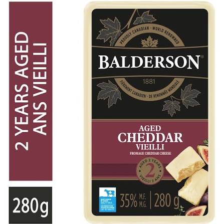 Balderson Cheddar 2 Ans 280G