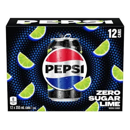 PEPSI ZERO LIME 12x355 ML