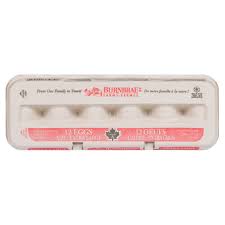 Burnbrae oeufs extra gros 12un