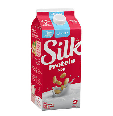 Silk vanilla soy bev 1.89lt