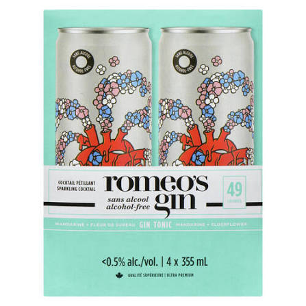 Romeo Gin Soda 4x355ML