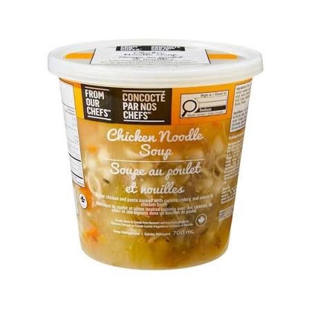 Chefs soupe poulet nouil 700ml