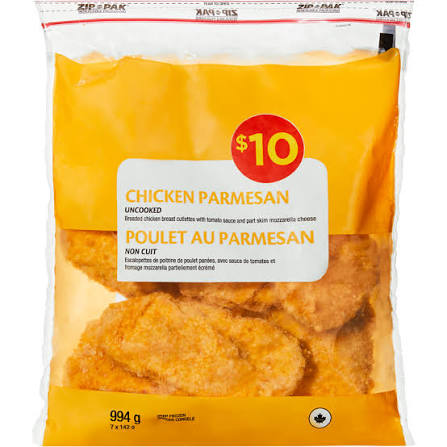 Poulet parmesan 994g