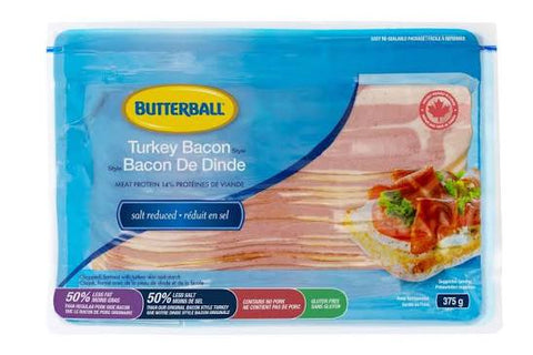 Butterball bacon dinde 375g