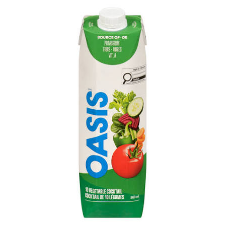 OASIS COCKTAIL 10 LEGUMES 960ML