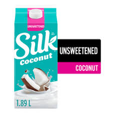 Silk Amande non sucrée coco 1.89lt
