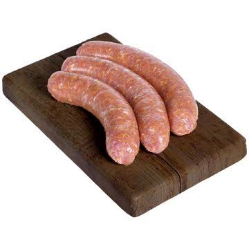 Saucisses Pomme Oign Caram Kg