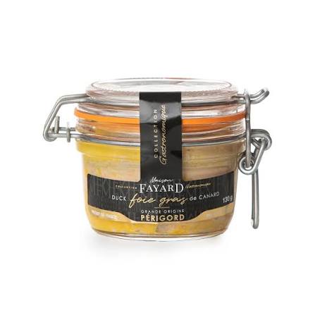 Fayard foie gras canard bocal 130gr
