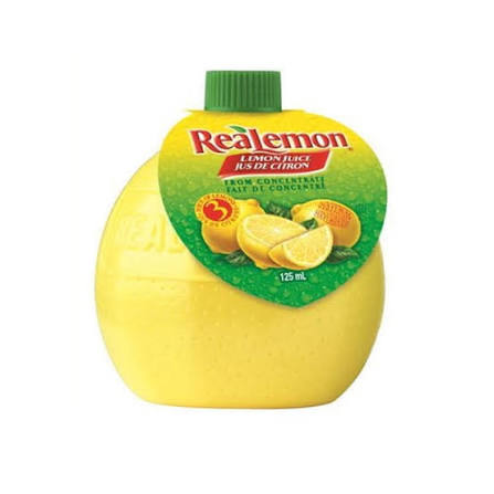 REALEMON JUS CITRON PLASTIQUE 125ML