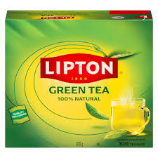 LIPTON THÉ VERT SACHET JAUNE 200G