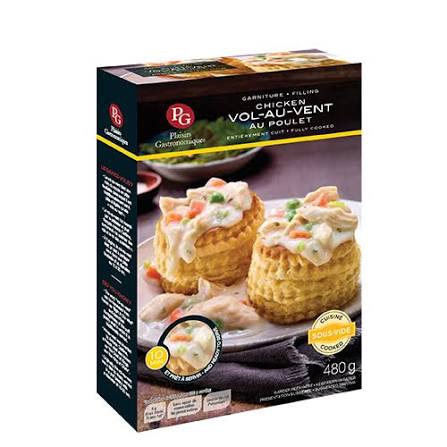 Pg Vol Au Vent Poulet 480G