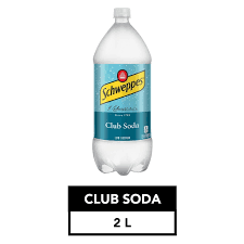 SCHWEPPES CLUB SODA 2LT