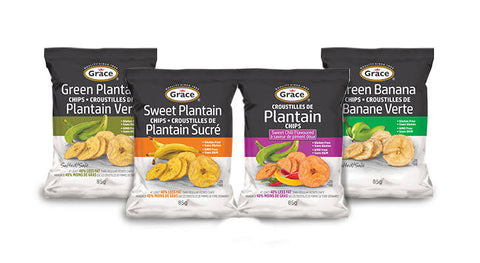 Grace plantain croustilles 85g