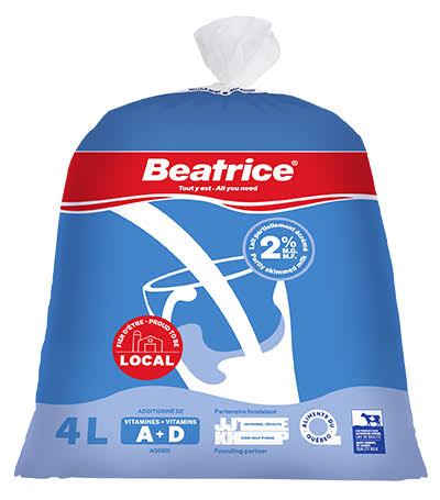 Beatrice lait 2% 4l