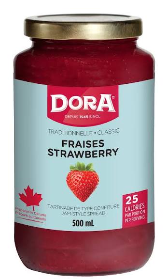 Dora tartinade fraises legere 500ml