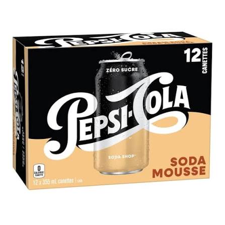 PEPSI SODA MOUSSE ZERO 12x355ML