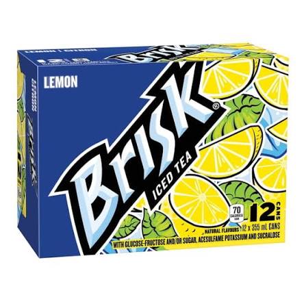 LIPTON BRISK THE GL 12x355ML