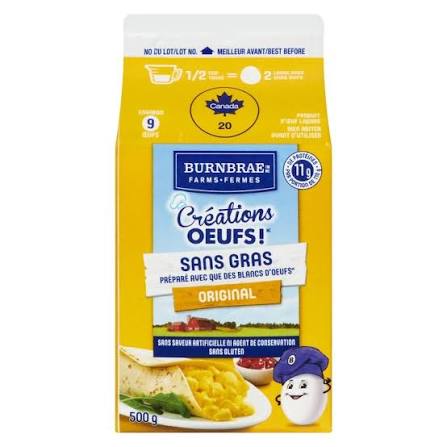 Burnbrae création oeufs 500g