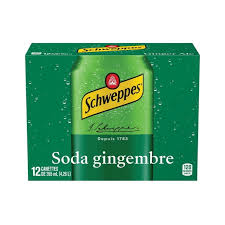 SCHWEPPES SODA GINGEMBRE 12x355ML