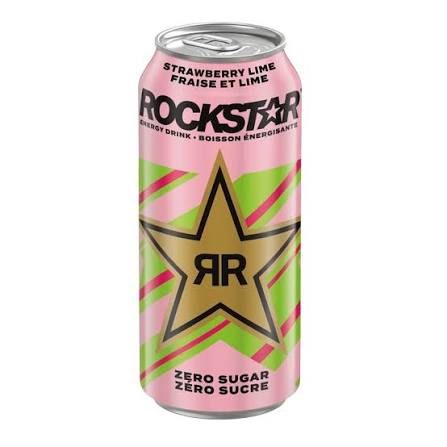 ROCKSTAR LIMO FRAISE ZERO 473ML