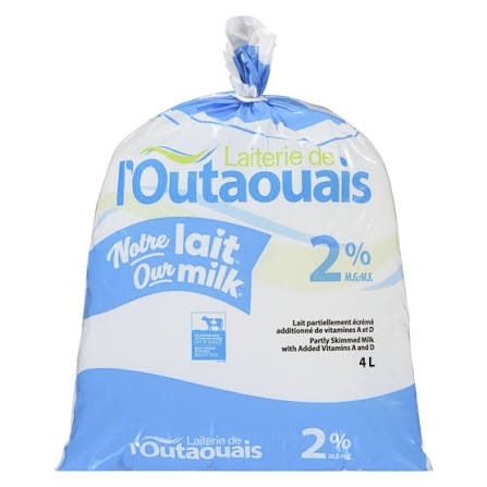 Outaouais lait 2% 4l