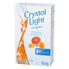 CRYSTAL LIGHT PAMP TANGERINE 40G