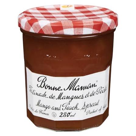 Bonne maman mangue & peche 280ml