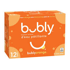 BUBLY ORANGE 12x355ML