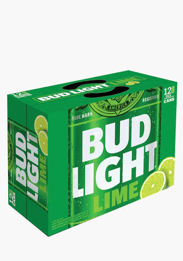 Bud Light Lime Cans 12x355ML
