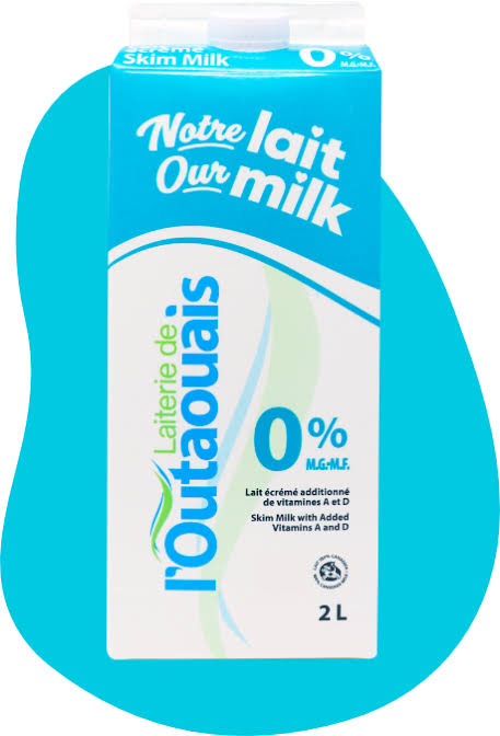 Outaouais lait 0% 2l