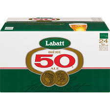 Labatt 50 Biere Bout 24x341ML