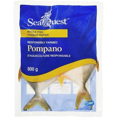 Sq pompano entier 800g 800g
