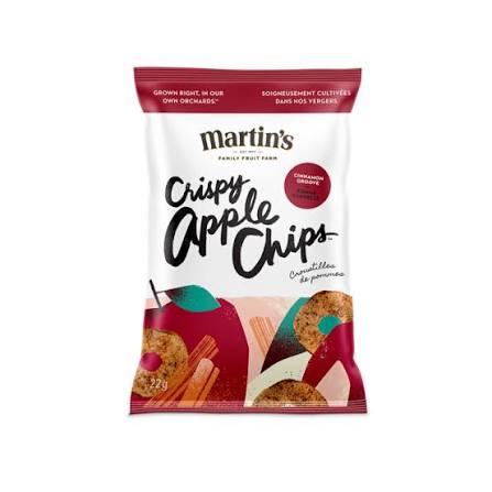 Martin chips pomme cannelle 85g