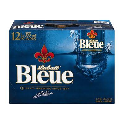 Labatt Bleue Can 12x355 Ml