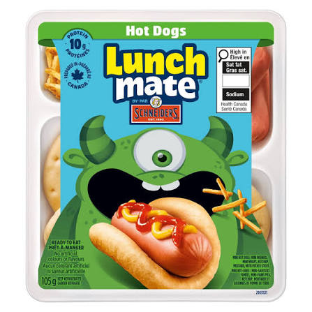 Lunch Mate Hot Dogs 105G