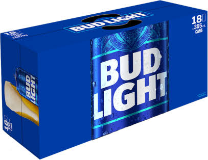 Bud Light Biere 18x355ML