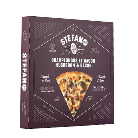Stefano pizza champ bacon 393g