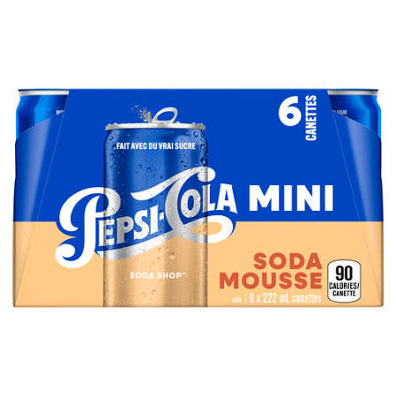PEPSI SODA MOUSSE 6x222ML