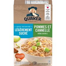 Quaker leger pomme cannelle 232g