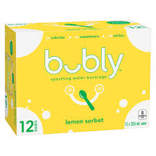 BUBLY SORBET CITRON 12x355ML