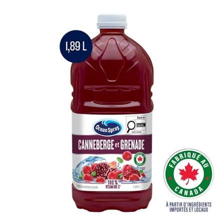OCEAN SPRAY CANNEBERG 1.89LT