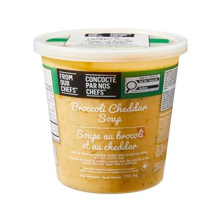 Chefs soupe brocoli ched 700ml