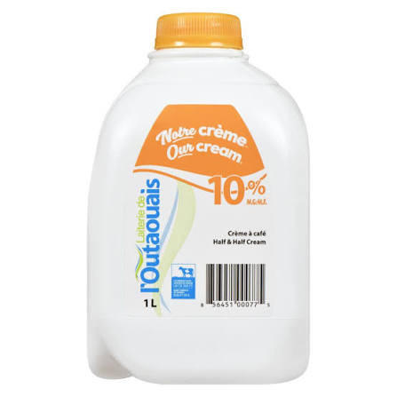 Outaouais creme 10% 500ml